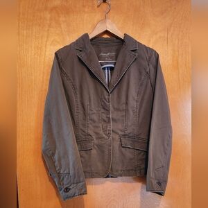 Legend Wash Eddie Bauer Olive Green Blazer